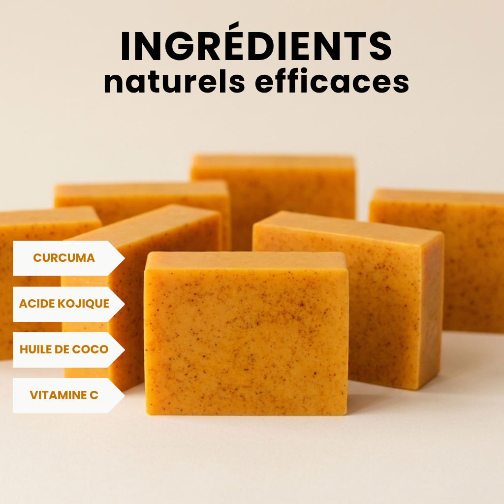 Hisma - Savon Anti-Taches au Curcuma